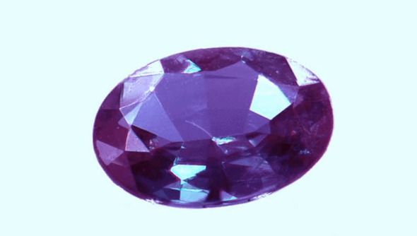 Loose Oval 0.75 CT Chrysoberyl Alexandrite with GIA report